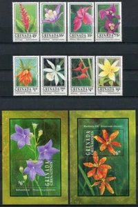 Grenada Grenadinen 1993 Blumen Flowers Blossoms Blüten 1693-1700 + Block 270-271 - Bild 1 von 1