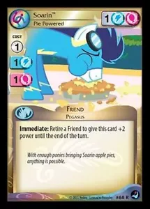 My Little Pony High Magic Soarin Pie Powered 68 R - MLP CCG - Picture 1 of 1