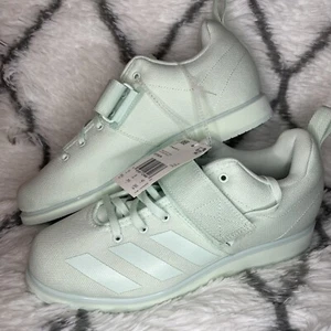 New Women’s Adidas Powerlift 4 Dash Green WeightLifting Training Shoes Sz: 9.5 - Picture 1 of 8