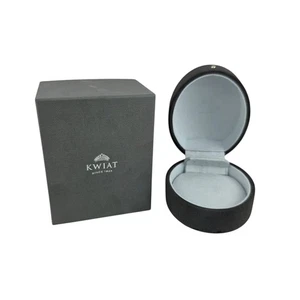 Kwiat Authentic Oval Jewelry Storage Gift Box and Case 4.25" x 3" - Picture 1 of 6
