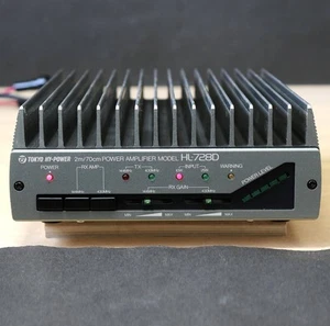 Tokyo HY-POWER HL-728D 145/430MHz band dual strongest amplifier Junk condition - Zdjęcie 1 z 8