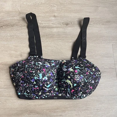 Sujetador deportivo acolchado The Ultimate VSX Sport Victoria’s Secret talla 34DDD multicolor Foto 1 de 4