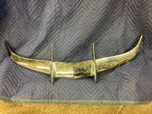 Used Original 1956 56 Dodge Chrome Hood Ornament 1646429 Molding Emblem - Picture 1 of 10
