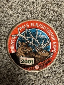 2001 BENEZETTE PA'S ELK OUTDOOR EXPO PATCH UNUSED - Picture 1 of 1