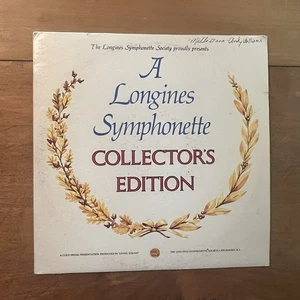 A LONGINES SYMPHONETTE COLLECTOR'S EDITION STEREO LP 33RPM GOLD MEDAL RECORDING - Picture 1 of 4