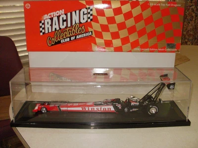 NHRA RCCA  1/24 GARY SCELZI 1998 WINSTON TOP FUEL WITH CASE 1/1,500 - Image 1 of 4