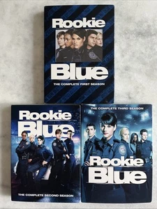 Rookie Blue: Complete Seasons 1-3 (DVD, 2009-2012) Canadian Police Drama OOP - Imagen 1 de 13