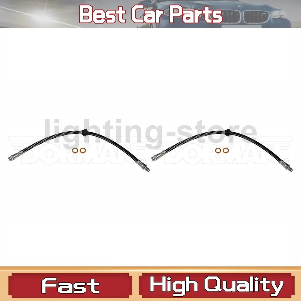Línea de freno de manguera hidráulica de freno delantero 2 para Peugeot Partner 2007 2006 Foto 1 de 4