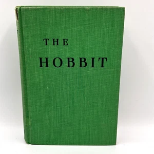 THE HOBBIT J.R.R. Tolkien HC 1966 US Printing Houghton Mifflin HARDCOVER - Foto 1 di 16