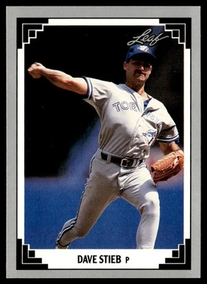 1991 Leaf Dave Stieb Toronto Blue Jays #96 - Image 1 of 2