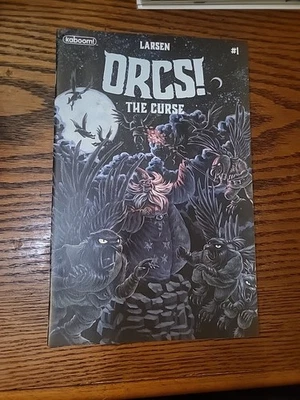 ORCS THE CURSE #1 COVER A LARSEN KABOOM 2022  - image 1 of 4