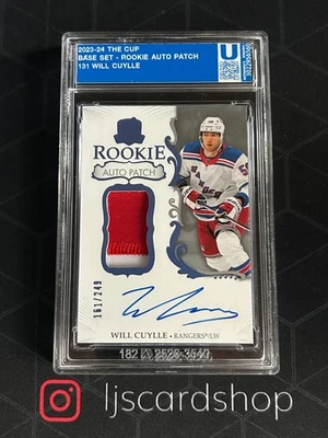 2023-24 The Cup Will Cuylle RC #131 Rookie Patch Auto /249 PW RPA SPM - Image 1 of 2