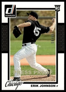 2014 Donruss #280 Erik Johnson Press Proofs Gold #/99 - Picture 1 of 2