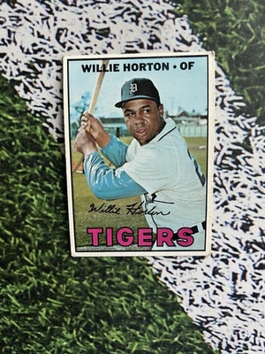 1967 Topps Baseball Willie Horton #465 EX Condition Low Cost Shipping  - Image 1 of 2