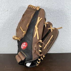 Rawlings RL125B Renegade schwarz braun Leder Rechtshandschuh Handschuh RHT 12,5" - Bild 1 von 9