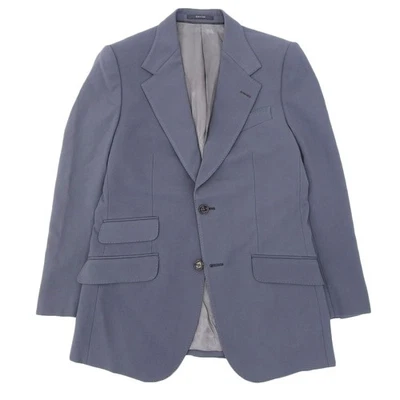 GUCCI Wool Gabardine Formal Tailored Jacket 761557 Size 46 Grey mens USED - Image 1 of 4