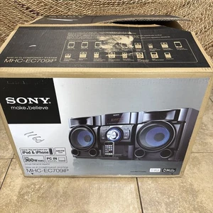 NEW! Sony MHC-EC709iP Mini Hi-Fi Component System (Open Box) - Picture 1 of 5