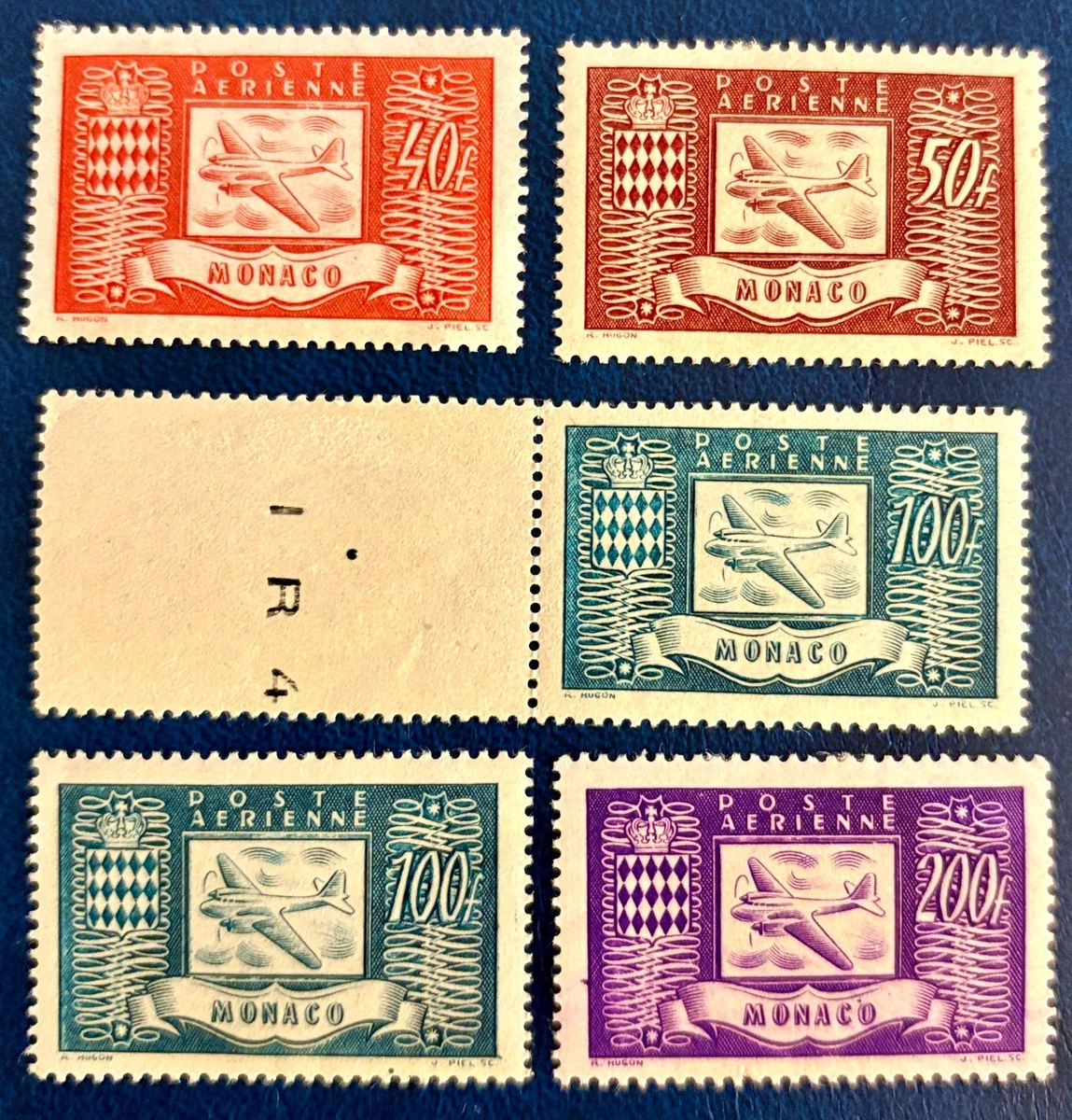 Prophila Collection Monaco 1273-1274 Komplett Postfrisch MNH – Europa 1977 Briefmarken