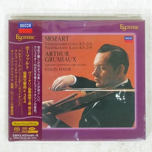 GRUMIAUX MOZART Violinkonzert ESOTERIC COMPANY ESSD90108 Japan CD - Picture 1 of 2
