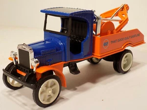 Ertl 1925 Kenworth Gulf Oil Co. Wrecker Bank.  #1 In Service Station Series NOS - Picture 1 of 9