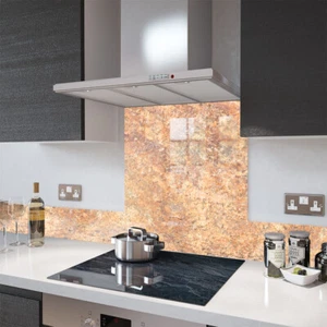 Premier Range "8 - Rustic Sandstone" Glass Splashback - Picture 1 of 4