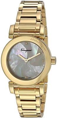 Reloj Ferragamo para mujer FP1730016 Salvatore diamantes esfera mop oro IP acero Foto 1 de 4