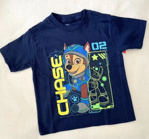 Nickelodeon Paw Patrol Chase T Shirt Blue Cotton sz 3T - Picture 1 of 4