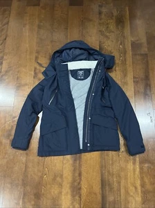 Abercrombie & Fitch Women's All-Season Weather Warrior Jacket Navy Blue Size XS - Picture 1 of 3
