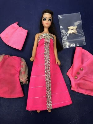 Muñeca Dawn Vintage 6.5” “Angie” Shocker Frocker Strawberry Sun P10 Original A-11 Foto 1 de 4