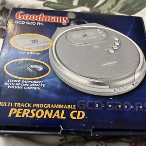 Vintage Goodmans GCD 520 RS Personal CD Player