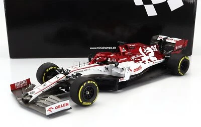 MODELLINO AUTO STATICO MINICHAMPS ALFA ROMEO F1 C39 GIOVINAZZI 2020 SCALA 1/18 - Immagine 1 di 4