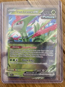 025/162 Iron Leaves ex : Double Rare Card : Temporal Forces : Pokemon TCG