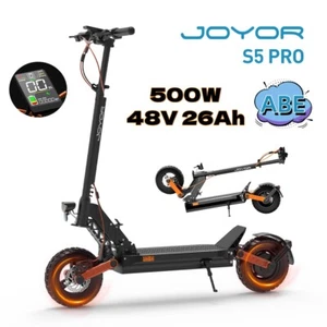 JOYOR S5PRO Monopattino Elettrico Con Omologazione Stradale 500W 26AH 10" Off-Road E-Scooter - Foto 1 di 13
