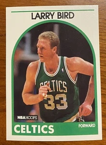 1989-90 NBA Hoops LARRY BIRD #150 HOF Celtics - Picture 1 of 2
