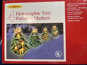 Celebrazioni 4 Segnapassi Olografici per Albero di Natale W4 - Foto 1 di 13