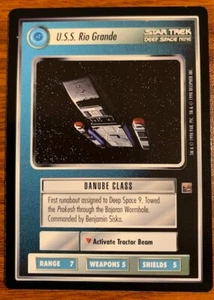 1998 Decipher Star Trek The Dominion U.S.S. Rio Grande Free Shipping - Picture 1 of 2