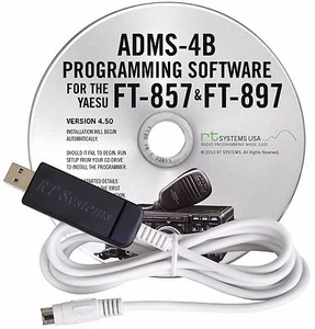 RT Systems Programming Software & Cable for Yaesu FT857/857D/897/897D - Picture 1 of 1