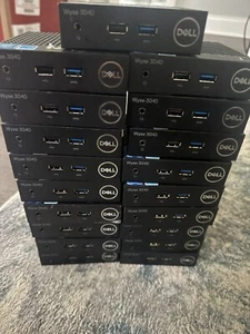 Lot 19 Dell Wyse Thin Client N10D 3040 non-WiFi Intel Atom X5 2GB 8GB ThinOS - Picture 1 of 6