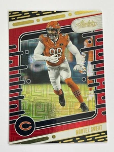 2024 Panini Absolute Bears Montez Sweat Red Squares /499 #19 - Picture 1 of 2