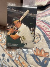 Cb2 sports card~ Mothers cookies- Jose canseco- Oakland athletics- #33-1990