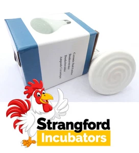 60W Ceramic Dull Emitter Infra-Red Heat Bulb for Chicks, Pups, Pigs & Reptiles - Picture 1 of 4