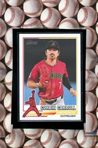 2025 TOPPS HERITAGE #76R-25 CORBIN CARROLL REDEFINED MINT - Picture 1 of 2