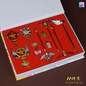 Anime Card Captor Sakura Cosplay Handheld Props Statue Model 32 Cm Figure Action - Picture 1 of 13