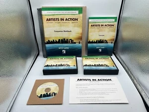 ARTISTS IN ACTION BY BETSY CAPES WORKBOOK CAREER COACHING PROGRAM AUDIO CD SET - Picture 1 of 12
