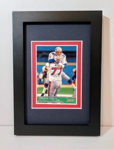 Drew Bledsoe New England Patriots Framed Football Card Plaque 2000 Topps Stadium - Picture 1 of 4