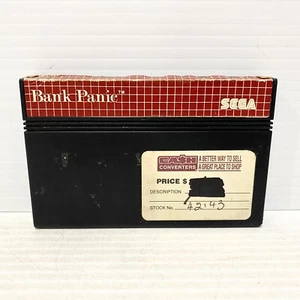Bank Panic - Solo cartucho - Sistema Sega Master - Probado y funciona - Envío gratuito - Imagen 1 de 3