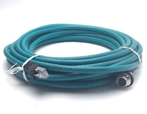 Cable EtherNet Cat 5e Lumberg Automation 0985 656 104/10M, M12 hembra a RJ45 - Imagen 1 de 4