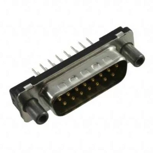 TE 1-747872-6 d-sub standard connectors 15P plug pcb w/screwlocks qty=3 - Picture 1 of 1