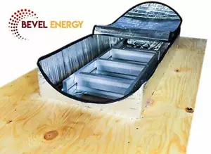 Premium Energy Saving Attic Door Insulation Stairway Cover Stair Ladder Opening - Picture 1 of 6