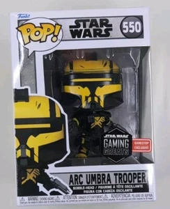 Funko Pop Arc Umbra Trooper 550 Star Wars Edizione Speciale con Protettore - Foto 1 di 6